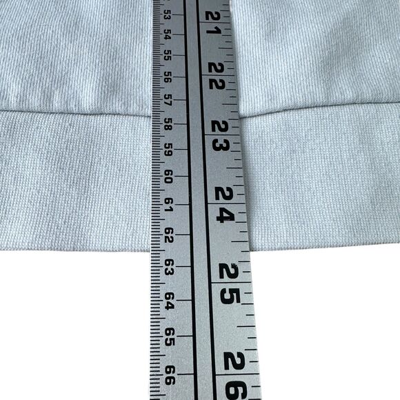 Marine Layer Fleece Sweatshirt Men’s Medium Colorblock Crewneck Blue Green White - Picture 10 of 10